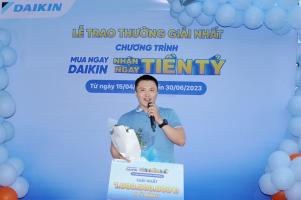 Lộ diện chủ nhân giải thưởng 1 TỶ ĐỒNG thuộc chương trình 'Mua Ngay Daikin Nhận Ngay Tiền Tỷ'