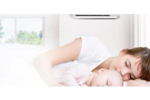 Có nên cho trẻ sơ sinh nằm điều hoà 24/24. Những điều cần lưu ý